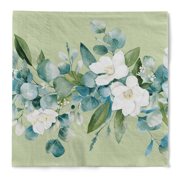 Serviette Maxime aus Tissue 3-lagig, 33 x 33 cm, 1/4 Falz, 100 Stück