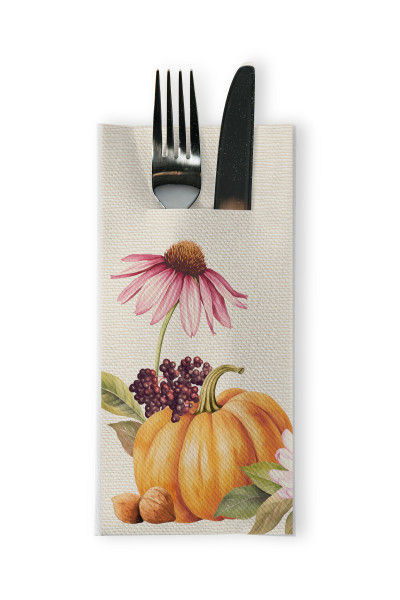 Besteckserviette Matteo aus Linclass® Airlaid 40 x 40cm, 1/8 Falz, 75 Stück