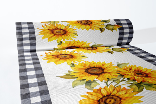 Tischläufer Himari (Sonnenblume) aus Linclass® Airlaid 40 cm x 24 m, 1 Stück