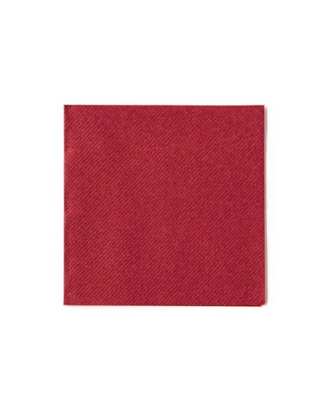 Cocktail-Servietten Bordeaux aus Linclass® Airlaid 24 x 24 cm, 100 Stück