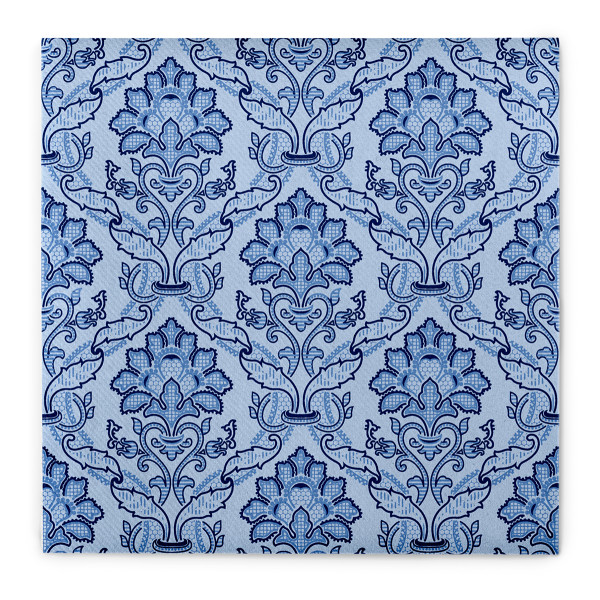 Serviette Cleve in Blau aus Linclass® Airlaid 40 x 40 cm, 50 Stück
