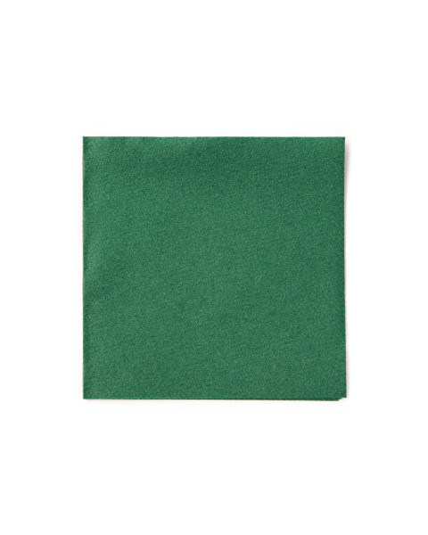 Cocktail-Servietten Dunkelgrün aus Linclass® Airlaid 24 x 24 cm, 100 Stück