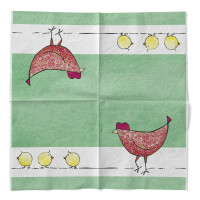 Serviette Tiffy aus Tissue 33 x 33 cm, 3-lagig, 20 Stück Serviette Tiffy aus Tissue 33 x 33 cm, 3-lagig, 20 Stück