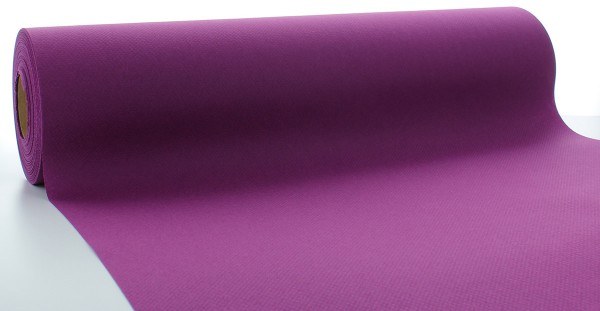 Tischläufer Amethyst/Aubergine aus Linclass® Airlaid 40 cm x 24 m, 1 Stück