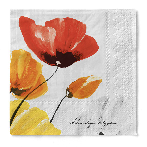 Serviette Ivonne aus Tissue 3-lagig, 40 x 40 cm, 1/4 Falz, 100 Stück