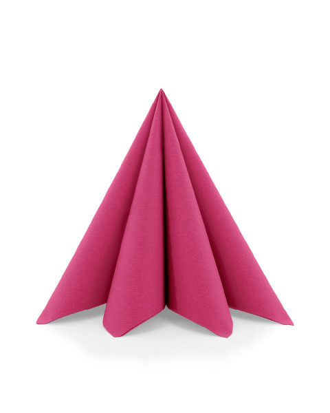 Serviette in Violett aus Linclass® Airlaid 40 x 40 cm, 50 Stück