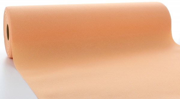 Tischläufer Aprikot aus Linclass® Airlaid 40 cm x 24 m, 1 Stück