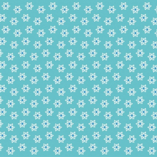 Weihnachtstischdecke Snowflakes in Türkis-Blau aus Linclass® Airlaid 80 x 80 cm, 1 Stück