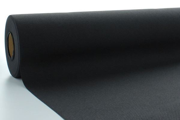 Airlaid Tischdeckenrolle Schwarz, 80 cm x 40 m , 1 Stück