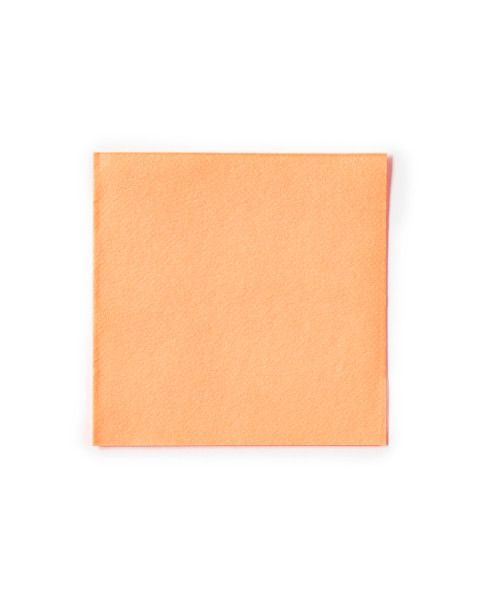 Cocktail-Servietten Aprikot aus Linclass® Airlaid 24 x 24 cm, 100 Stück