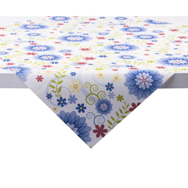 Tischdecke Rahel in Blau aus Linclass® Airlaid 80 x 80 cm, 1 Stück