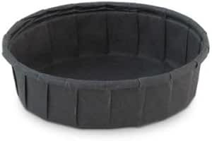 Soufflé Schälchen rund in Schwarz aus Papier (FSC®), Ø 60 x h 15mm (30ml), 200 Stück