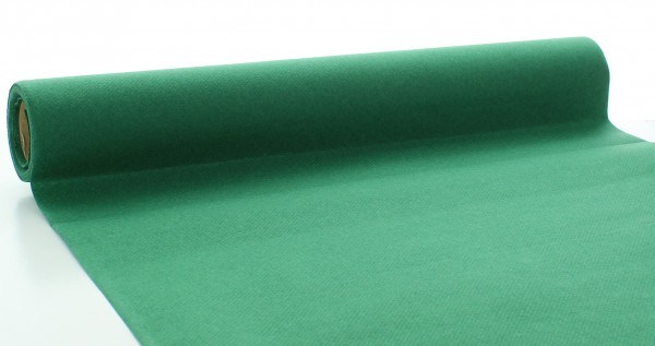Tischläufer Dunkelgrün aus Linclass® Airlaid 40 cm x 4,80 m, 1 Stück