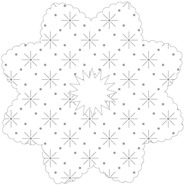 Tropfenringe aus Tissue in Weiss, Ø100mm, Innenloch 22mm, 250 Stück