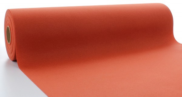 Tischläufer Terrakotta aus Linclass® Airlaid 40 cm x 24 m, 1 Stück
