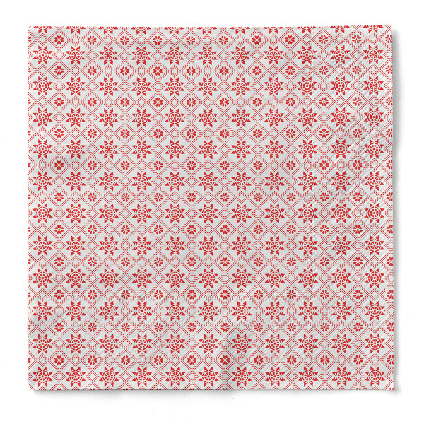 Serviette Country-Crystal in Rot aus Tissue 33 x 33 cm, 100 Stück