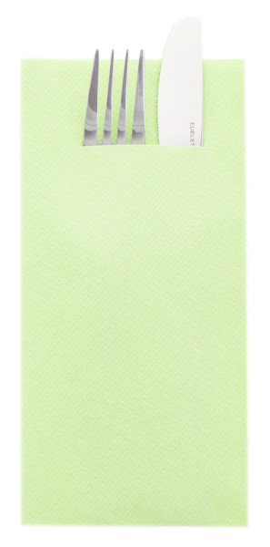 Besteckserviette Pistazie aus Linclass® Airlaid 40 x 40 cm, 75 Stück