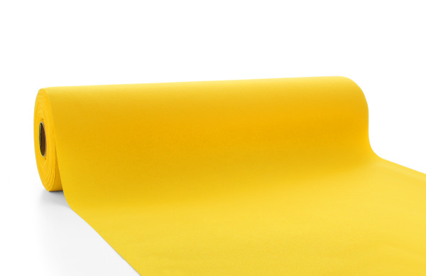 Tischläufer Gelb aus Linclass® Airlaid 40 cm x 24 m, 1 Stück