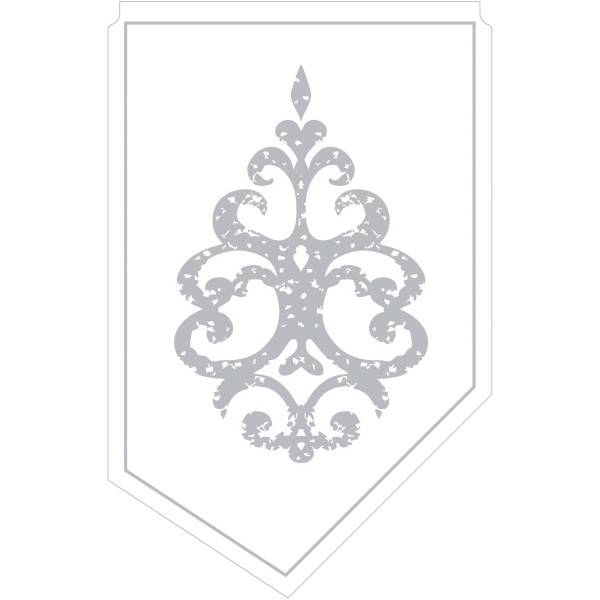 Kännchenanfasser Royal Line Silber aus Tissue 9-lagig, 100 x 65 mm, 150 Stück