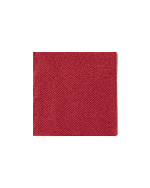 Mini Cocktail-Servietten in Bordeaux aus Linclass® Airlaid 20 x 20 cm, 200 Stück