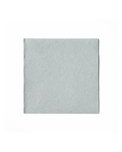 Cocktail-Servietten Silber aus Linclass® Airlaid 24 x 24 cm, 100 Stück