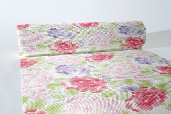 Tischläufer Valerie aus Linclass® Airlaid, 40 cm x 24 m , 1 Stück