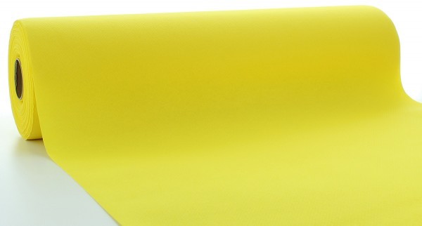 Tischläufer Gelb aus Linclass® Airlaid 40 cm x 24 m, 1 Stück