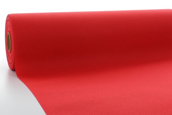 Airlaid Tischdeckenrolle Rot, 80 cm x 40 m , 1 Stück