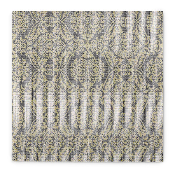Serviette Kiyan in Gold-Schwarz aus Linclass® Airlaid 40 x 40 cm, 50 Stück