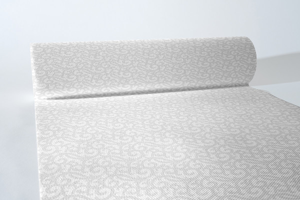 Tischläufer Rico in Weiß aus Linclass® Airlaid 40cm x 24 m, 1 Stück