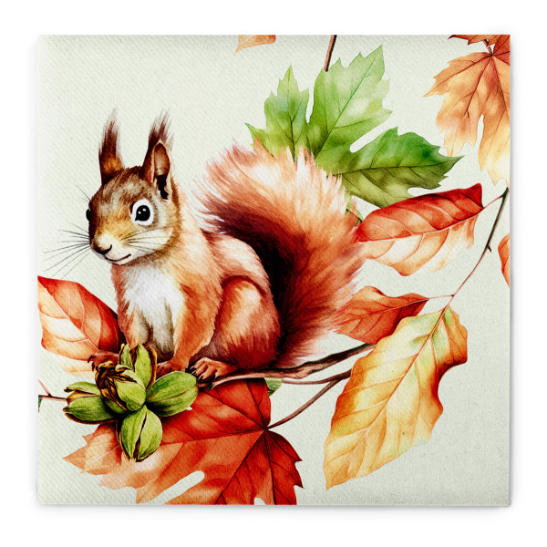 Serviette Skippy aus Linclass® Airlaid, 40 x 40 cm, 1/4 Falz, 50 Stück