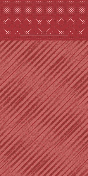 Besteckserviette Bordeaux aus Tissue Deluxe® 40 x 40 cm, 100 Stück