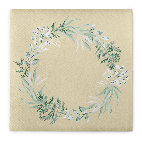 Serviette Alea aus Linclass® Airlaid, 40 x 40 cm, 50 Stück