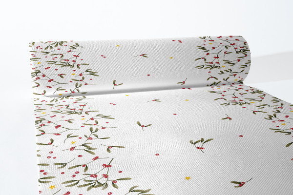 Tischläufer Leni aus Linclass® Airlaid 40 cm x 24 m, 1 Stück