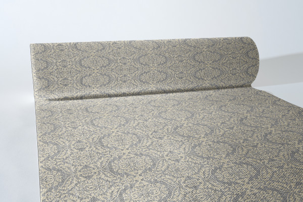 Tischläufer Kiyan in Gold-Schwarz aus Linclass Airlaid, 40 cm x 24 m , 1 Stück
