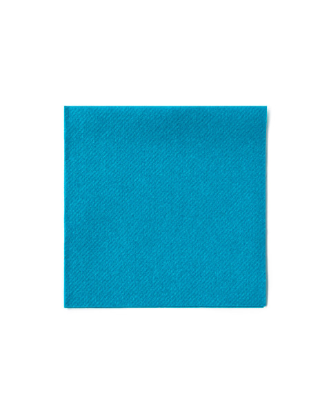Cocktail-Servietten Aquablau aus Linclass® Airlaid 24 x 24 cm, 100 Stück