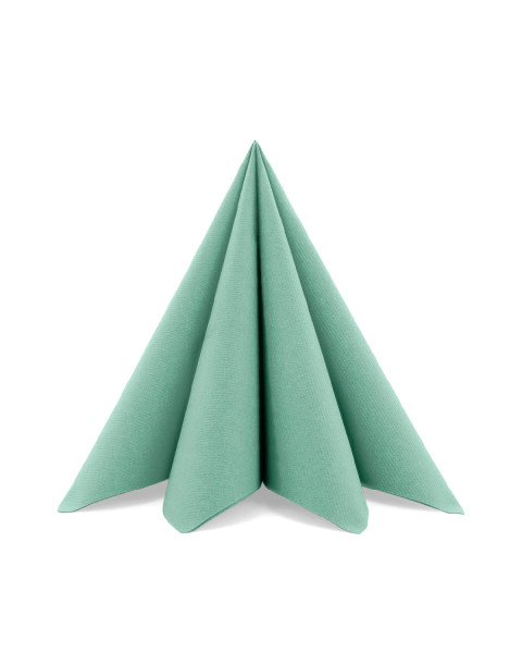 Serviette Eukalyptus aus Linclass® Airlaid 40 x 40 cm, 12 Stück