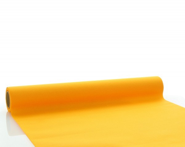 Tischläufer Curry/Orange aus Linclass® Airlaid 40 cm x 4,80 m, 1 Stück