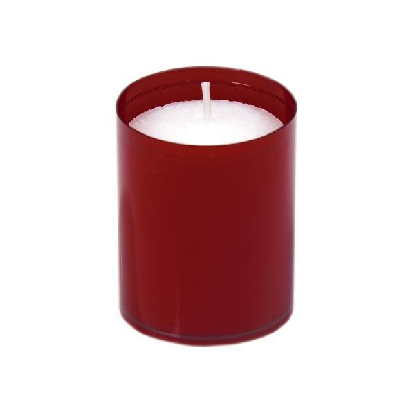 Sovie® Refill Kerzen in Bordeaux 24 Stück im Tray