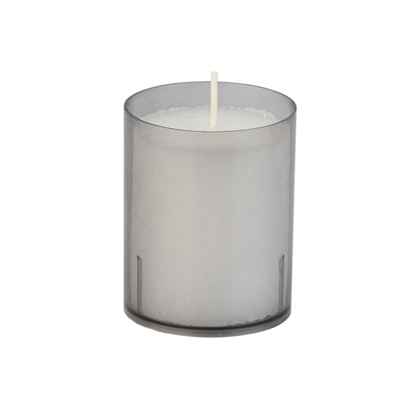 4x Sovie® Refill Kerzen in Grau 24 Stück im Tray - Brenndauer ca. 24 Stunden
