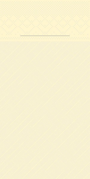 Besteckserviette Creme aus Tissue Deluxe® 40 x 40 cm, 75 Stück