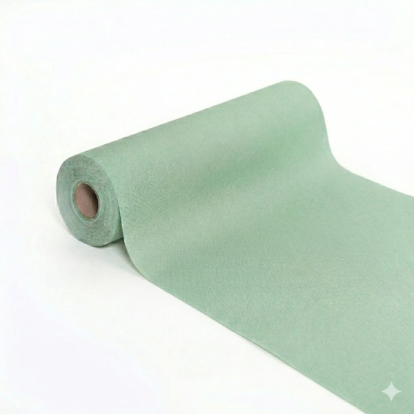 Tischläufer Eukalyptus aus Linclass® Airlaid 29,5 cm x 24 m, 1 Stück