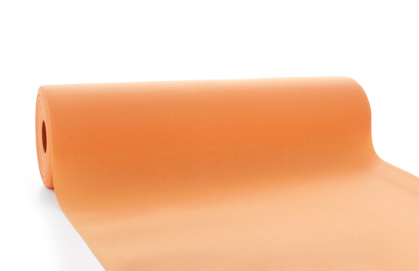 Tischläufer Aprikot aus Linclass® Airlaid 40 cm x 24 m, 1 Stück