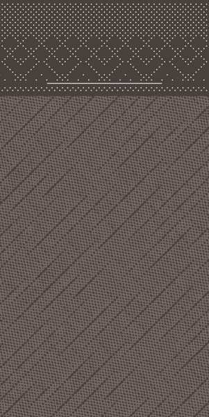 Besteckserviette Braun aus Tissue Deluxe® 40 x 40 cm, 100 Stück