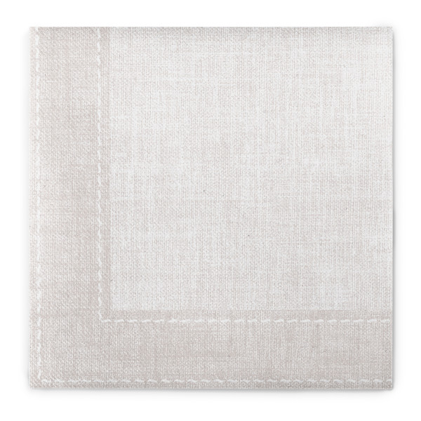 Serviette Zione in Grau aus Linclass® Airlaid, 40 x 40 cm, 50 Stück