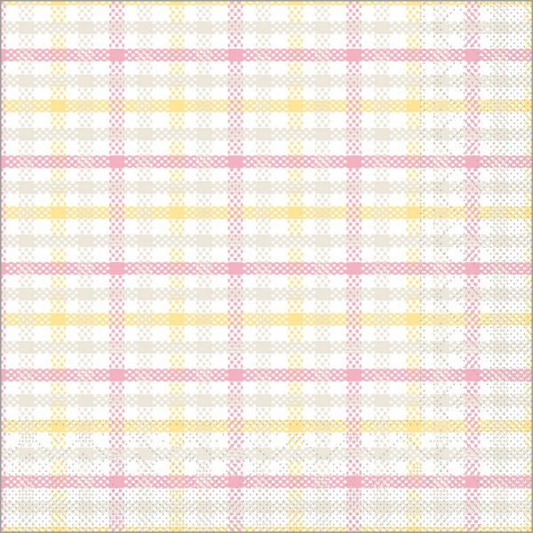 Serviette Emil in rosa aus Tissue 33 x 33 cm, 100 Stück