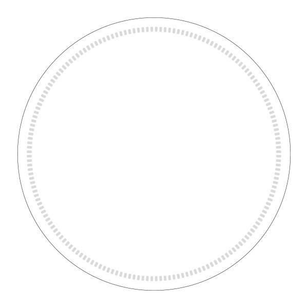 Tassen-Deckchen Basics Weiss aus Tissue 9-lagig, Ø 90 mm, 250 Stück