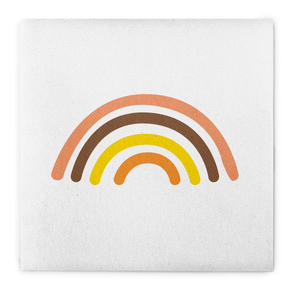 Serviette &quot;Rainbow-Vintage&quot; aus Linclass® Airlaid 40 x 40 cm, 12 Stück