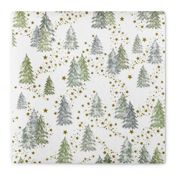 Airlaid Weihnachtsserviette Tommy, 40 x 40 cm, 50 Stück