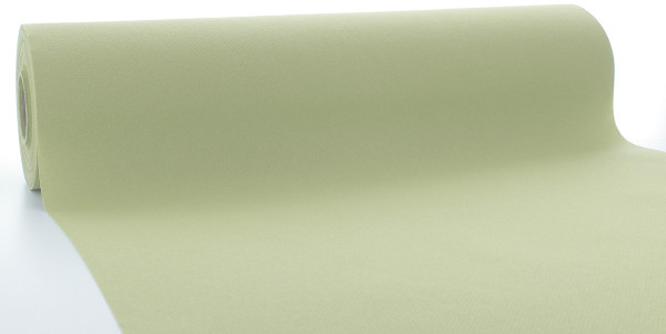 Tischläufer Tonja in Salbei aus Linclass® Airlaid 40 cm x 24 m, 1 Stück